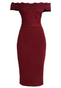 Missguided Cocktailklänning - bordeaux