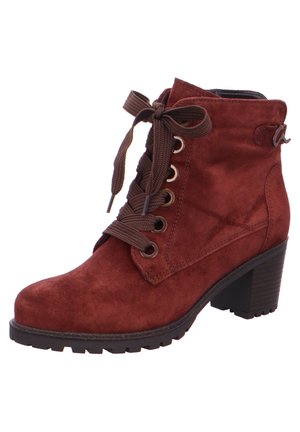Botines con cordones - brown