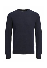 Jack & Jones Stickad tröja - dark blue