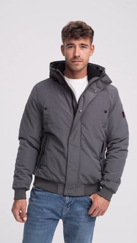 INDICODE JEANS ALBANOS - Winterjas - black