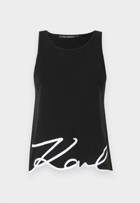 SIGNATURE HEM TANK - Top - black