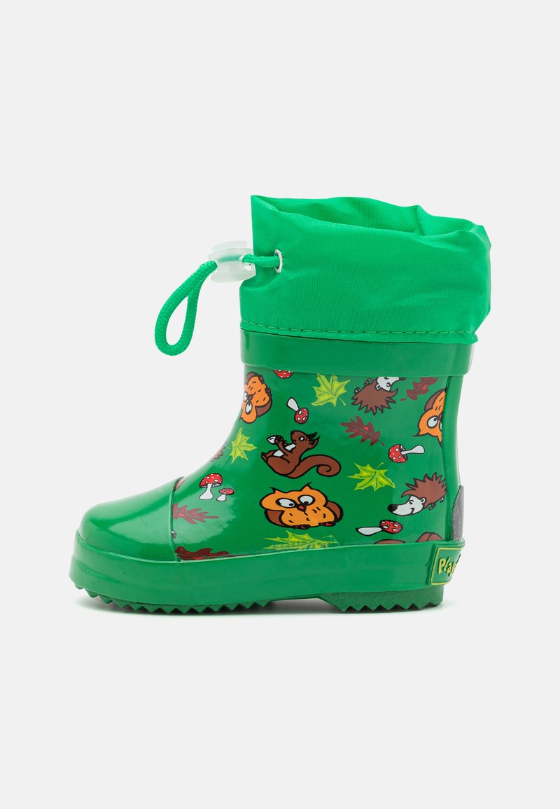Playshoes Bottes en caoutchouc vert