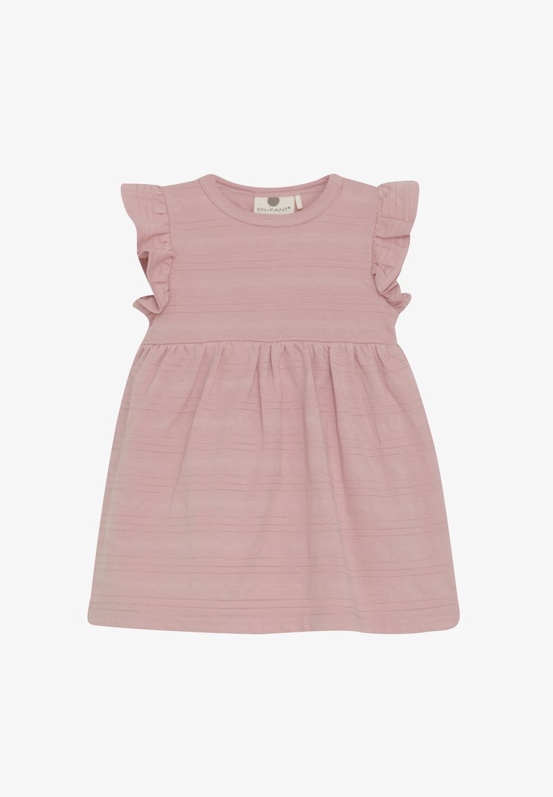 EN FANT Stickad klänning - bridal rose