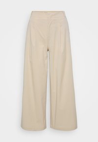ONLTANNY PLEAT WIDE  - Pantalon classique - french oak