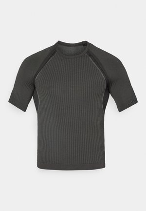 Giro CHRONO BASE LAYER - T-shirt imprimé - charcoal
