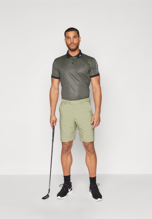 TECH PRINT - Polo shirt - olive4