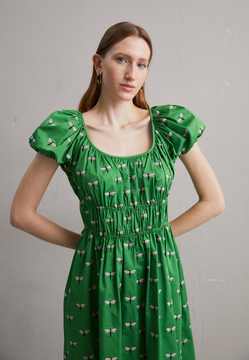 kate spade new york DRAGONFLY RIVIERA DRESS Day dress ks green