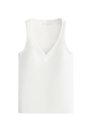 OYSHO RIB MODAL BLEND - Top - white