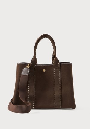 TRAVERSÉE M - Τσάντα χειρός - chocolat