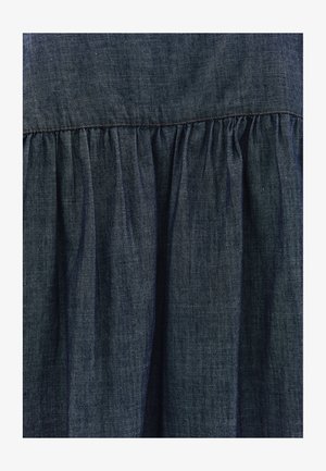 OXXO, BALLOON SLEEVES - Skjortebluser - mid blue denim