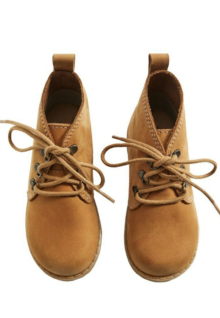 Mango Kids Botines con cordones - ocre - Zalando.es