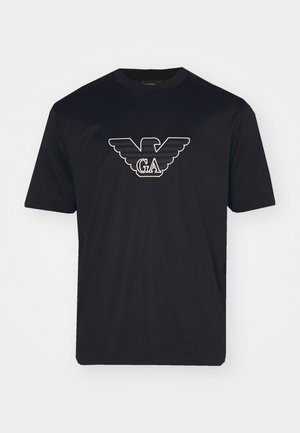 Emporio Armani Print T-shirt - black