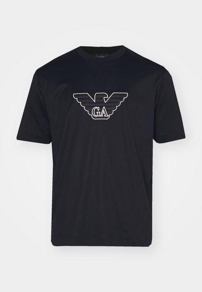 Emporio Armani Trükipildiga T-särk - black