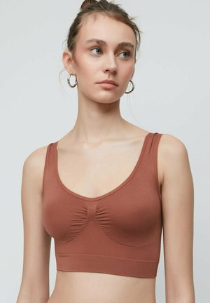 Bustier - brown