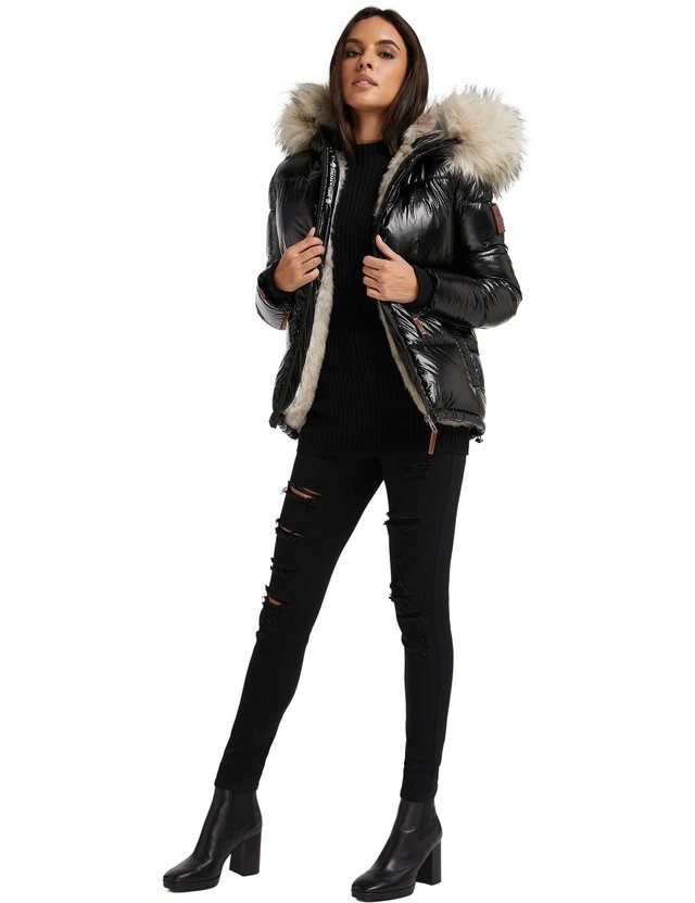 TIKUNAA - Winterjacke - black