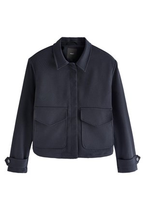 TWILL BOXY REGULAR FIT - Kevyt takki - navy