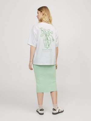 JJXX, JXENYA LOOSE TEE - Tričko s potlačou - bright white