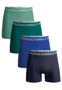 MUCHACHOMALO 4-PACK - Uske bokserice - blue green