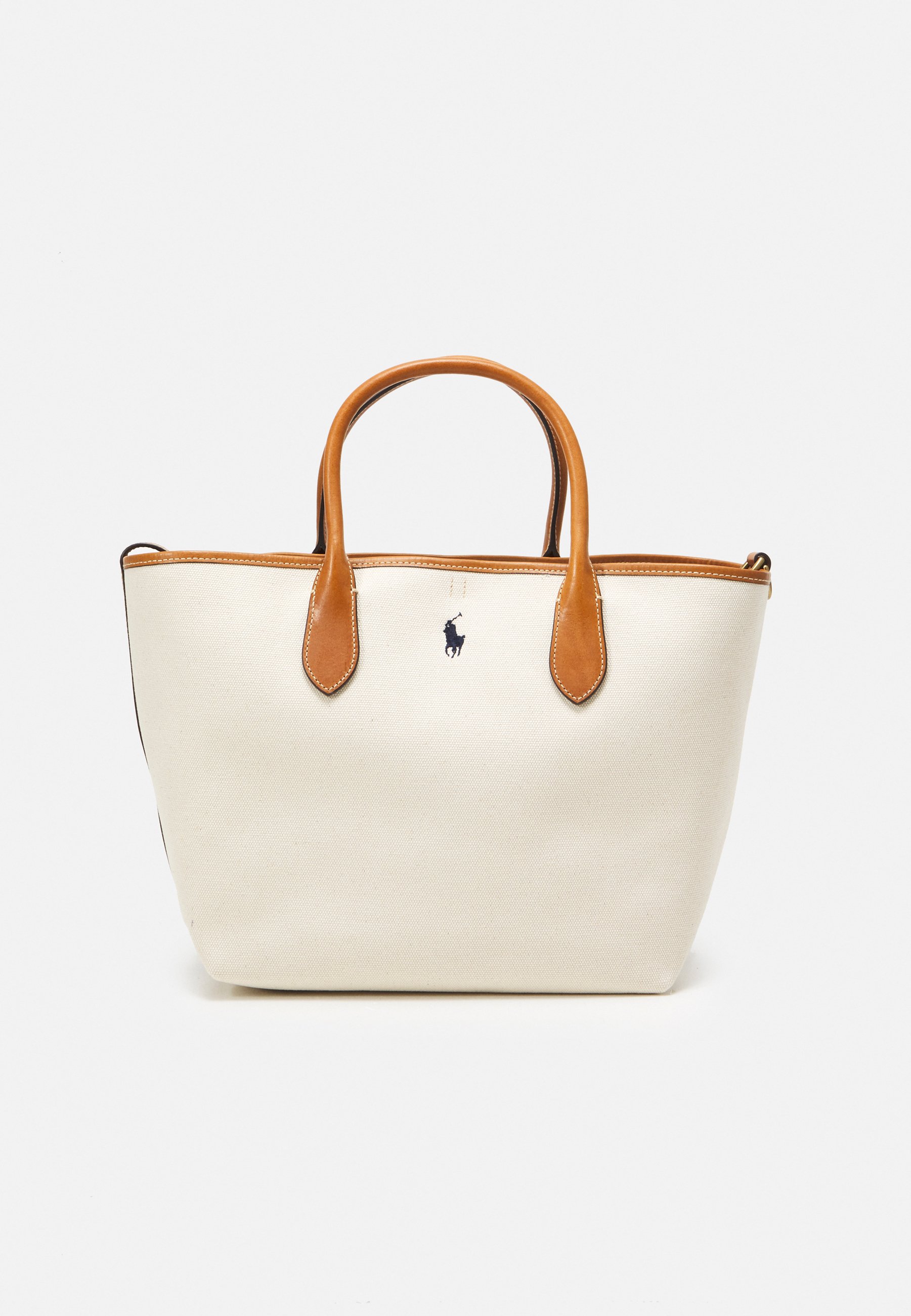 Polo Ralph Lauren OPEN TOTE MEDIUM - - natural/navy/beige