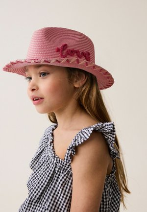 STRAW HAT REGULAR FIT - Cappello - pink cowgirl