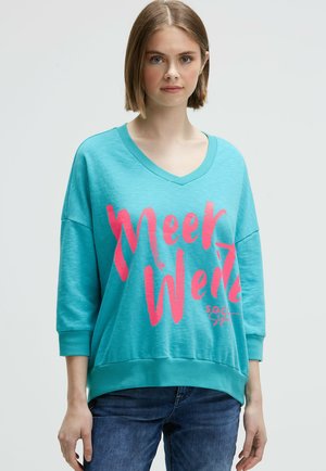 MIT V-AUSSCHNITT - Sweatshirt - ocean flash