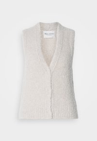 VEST SLEEVELESS  BUTTONS - Bodywarmer - natural cream