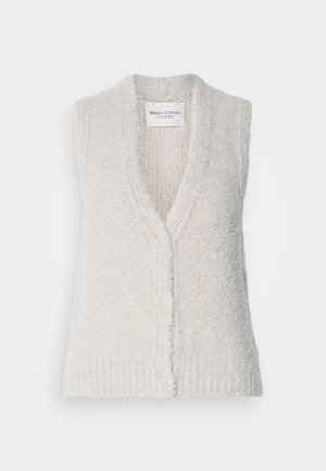 Marc O'Polo VEST SLEEVELESS  BUTTONS - Waistcoat - natural cream
