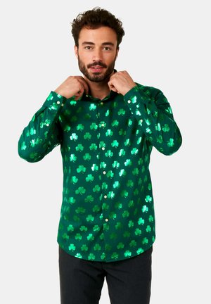 SHINY SHAMROCK - Chemise - green