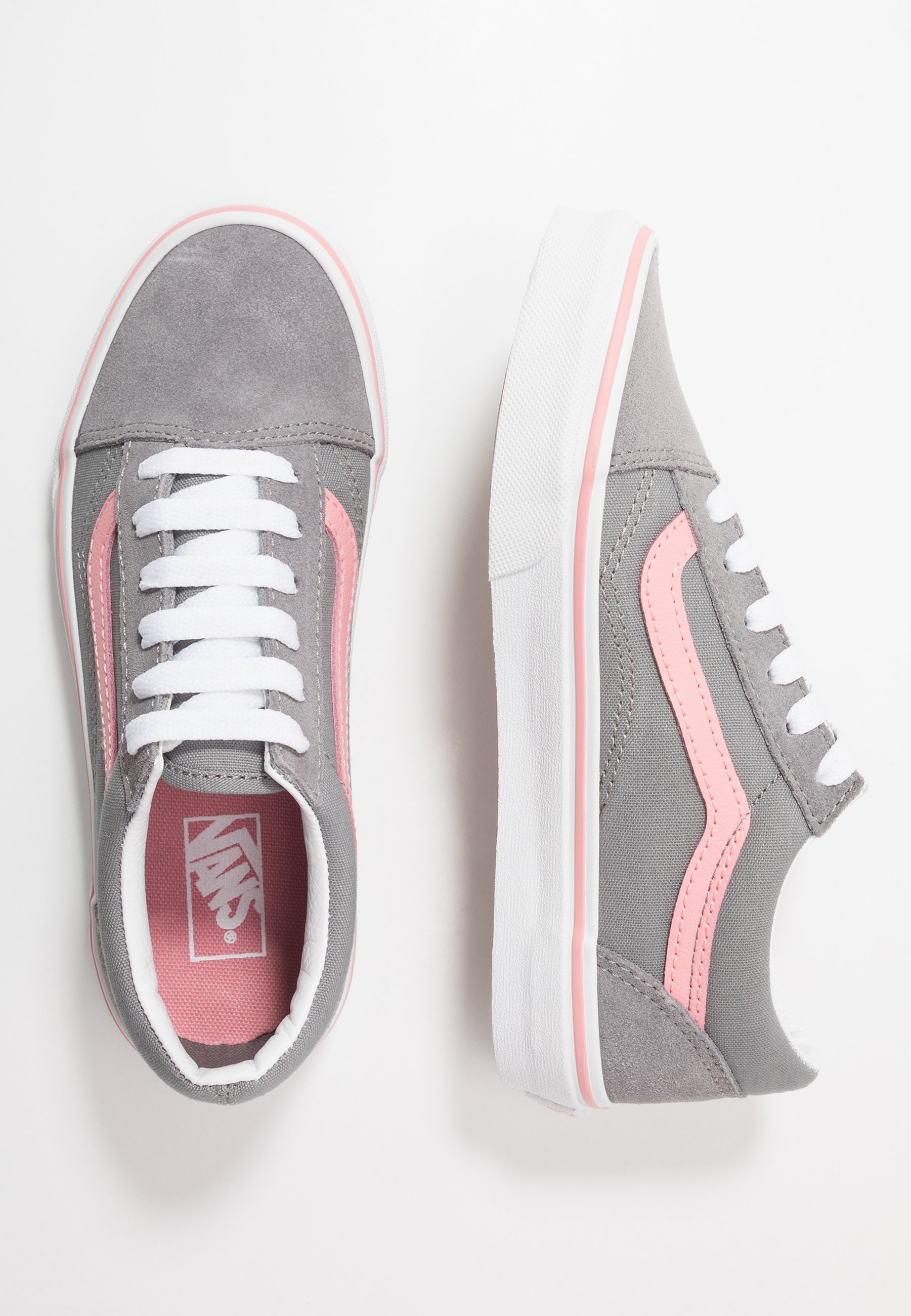 vans old skool frost grey pink