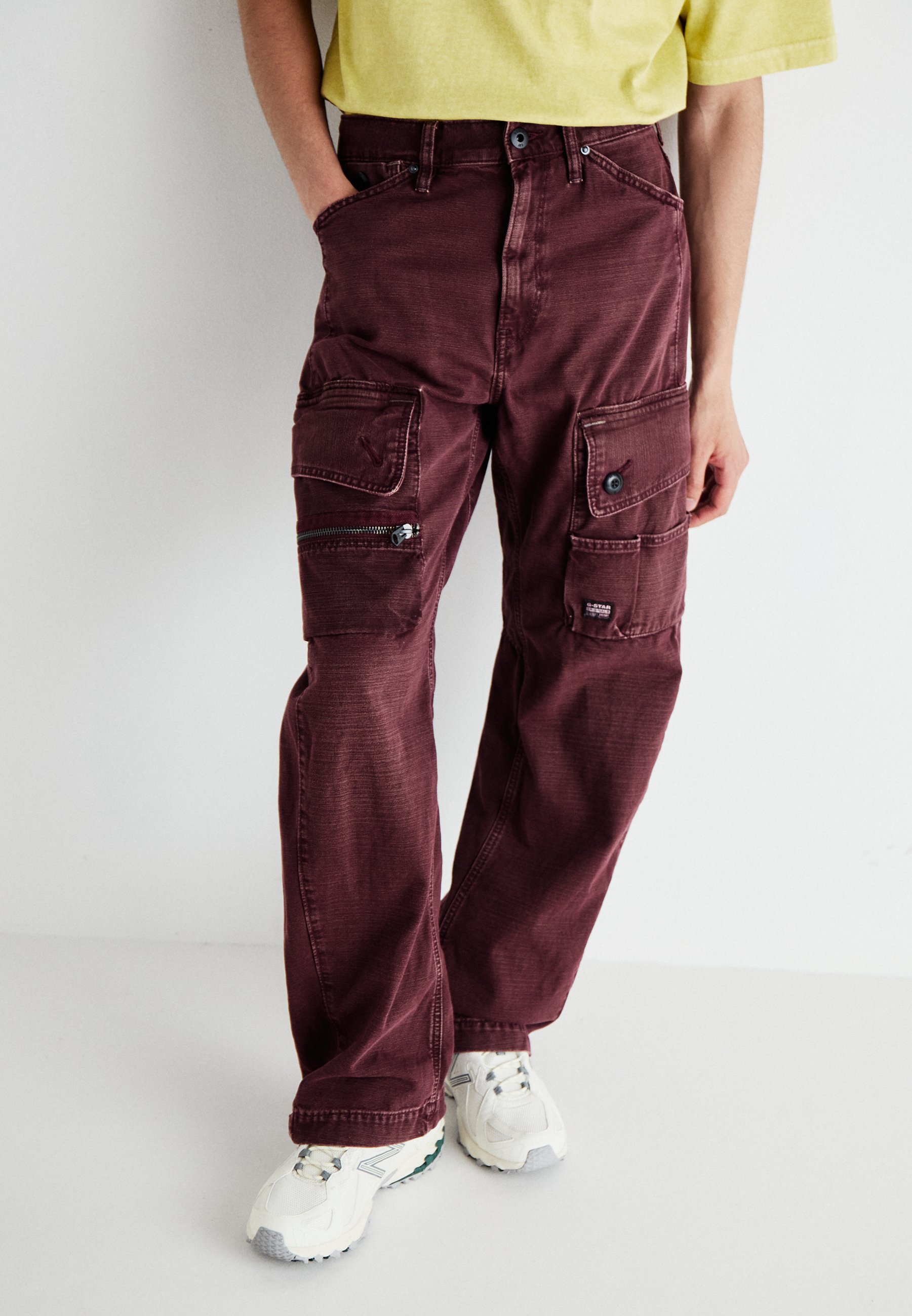 Pantaloni Cargo Donna G-Star – Vita Alta, Gamba Dritta, Con Tasche Applicate E Fianche, Chiusura Lampo - 6
