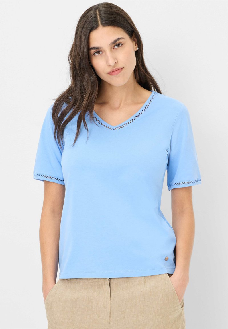 BRAX - STYLE CARINA - T-Shirt basic - cornflower, Vergrößern