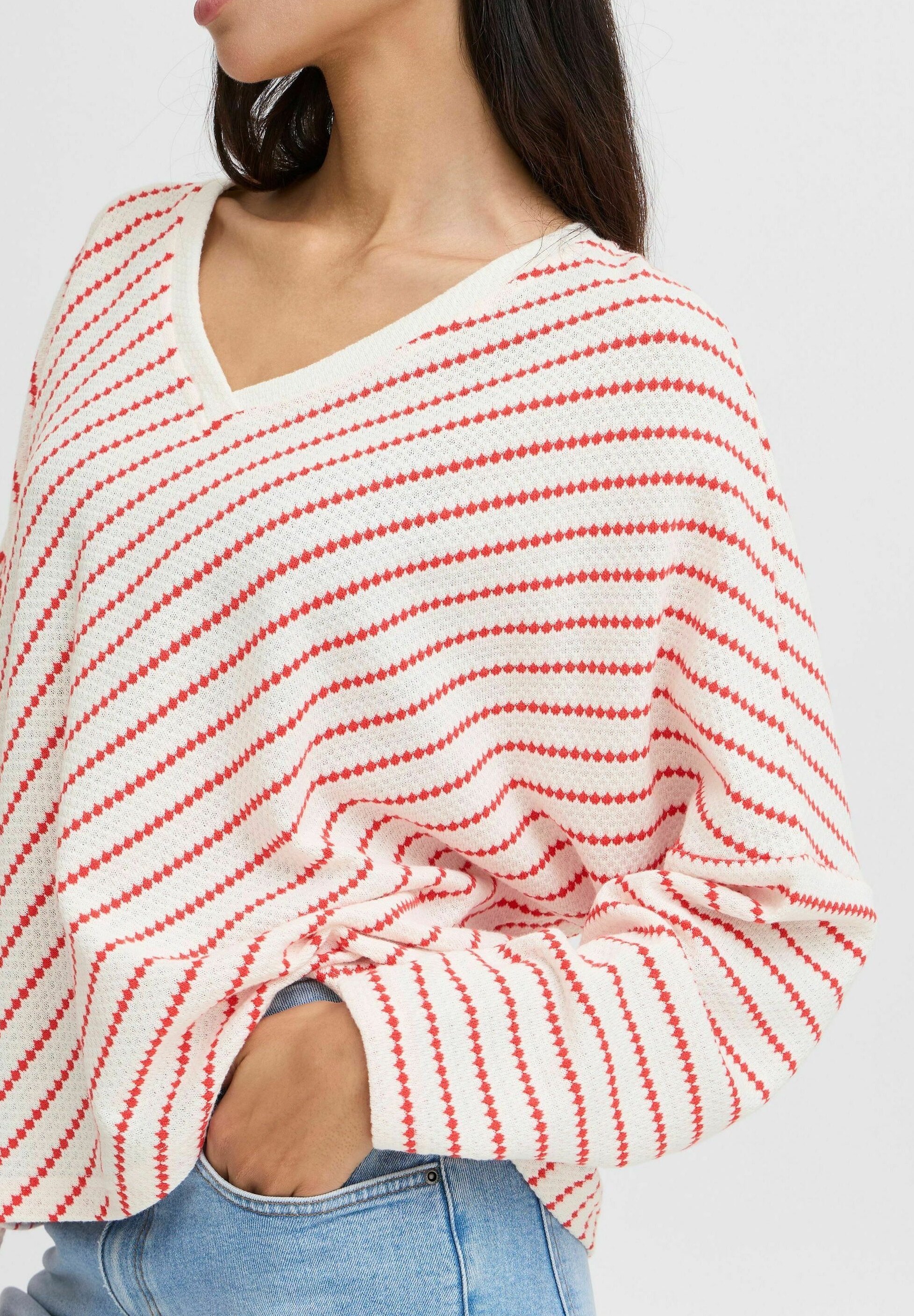 b.young BYNAGLA - Jumper - poinsettia mix/red - Zalando.co.uk
