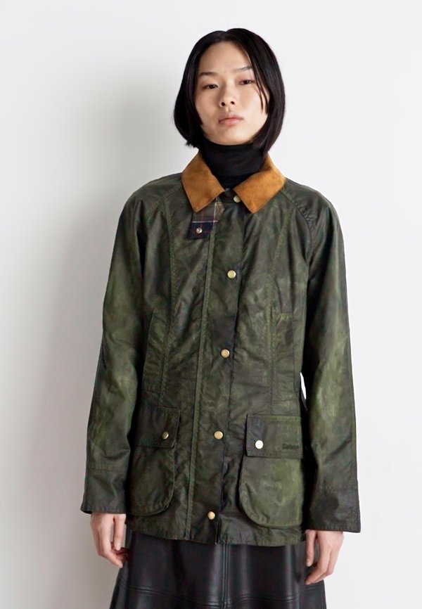 BARBOUR LIGHTWEIGHT BEADNELL - Short coat - archive olive4
