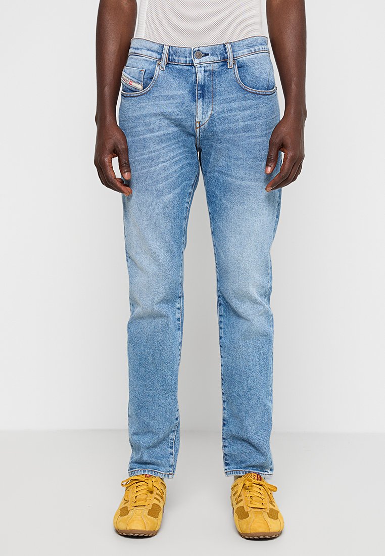 Diesel Straight leg jeans blauw