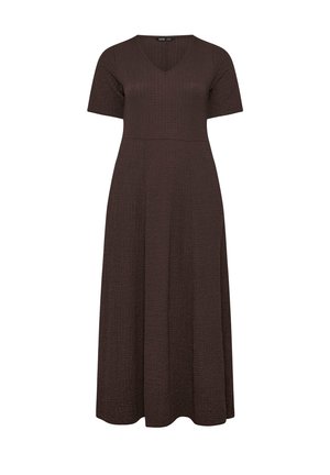 Yours Clothing, WOMEN'S MAXI DRESSES - Vestido largo - chocolate