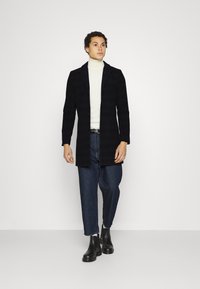 Only & Sons ONSJAYLON CHECK COAT - Casaco clássico - dark grey melange