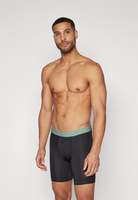 Puma MEN SPORT LONG 2 PACK - Boxer alsónadrág - green/black