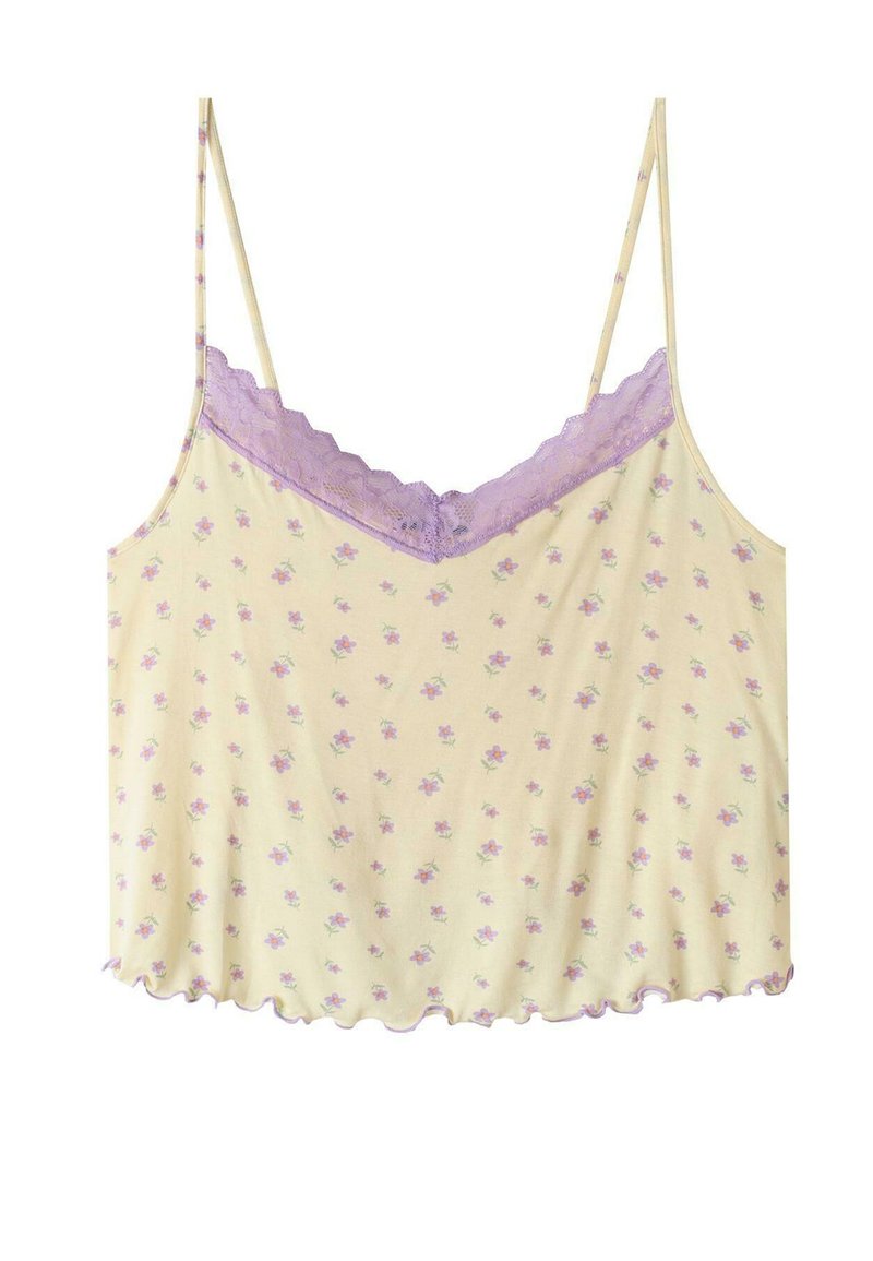 Damen T-Shirts | Tezenis Top Cream White/sand - EO78909 Damen T-Shirts | Tezenis Top Cream White/sand - EO78909
