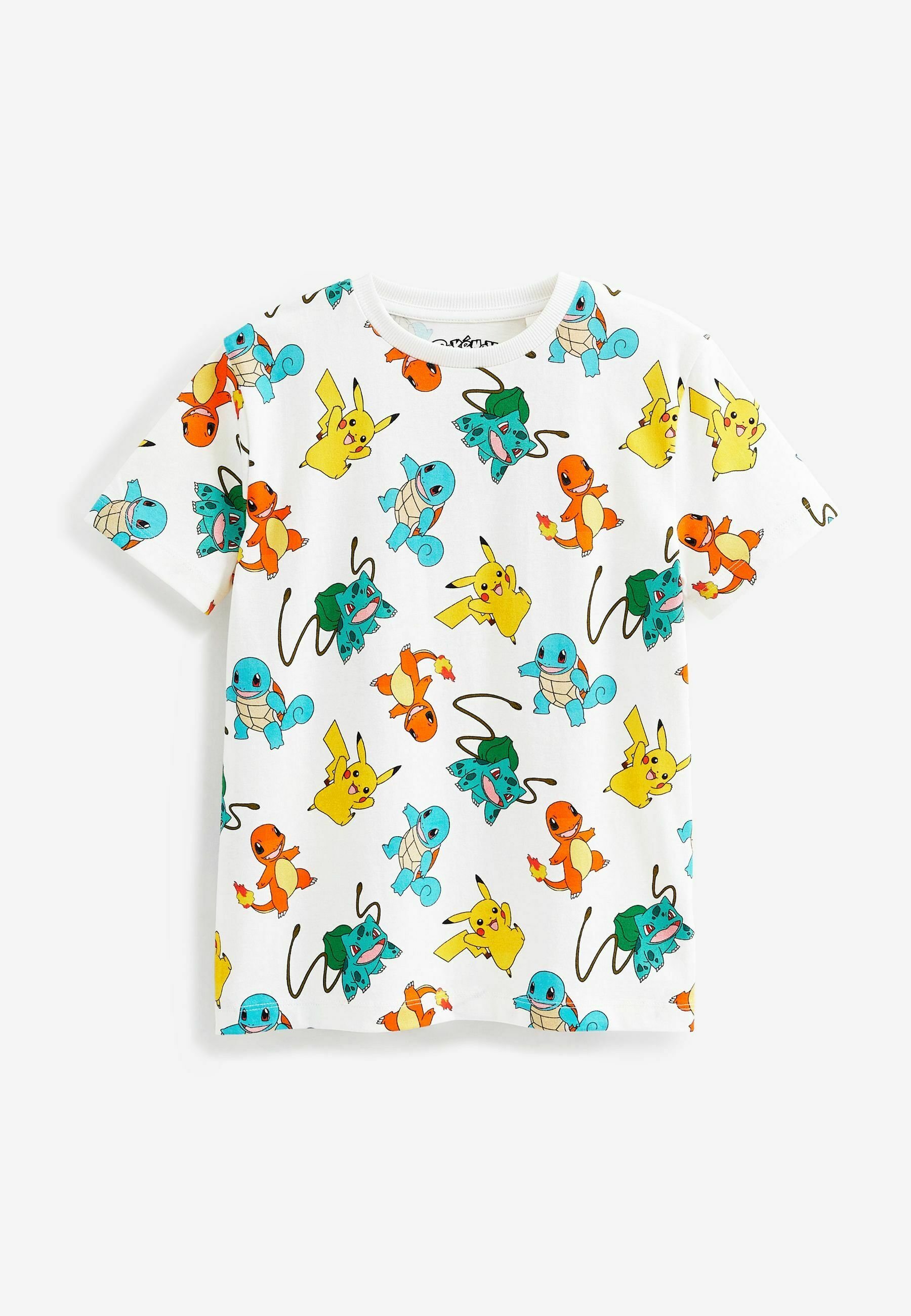 T-shirt Fille Pokémon SS Top Noos Sky - Marque NAME IT, Coton, Manches Courtes - Pour Les Fans De Pokémon