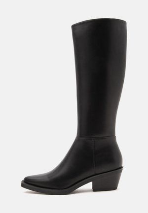 ONLY SHOES by Zalando, ONLAMIE HIGH BOOT - Cowboy-/Bikerboot - black