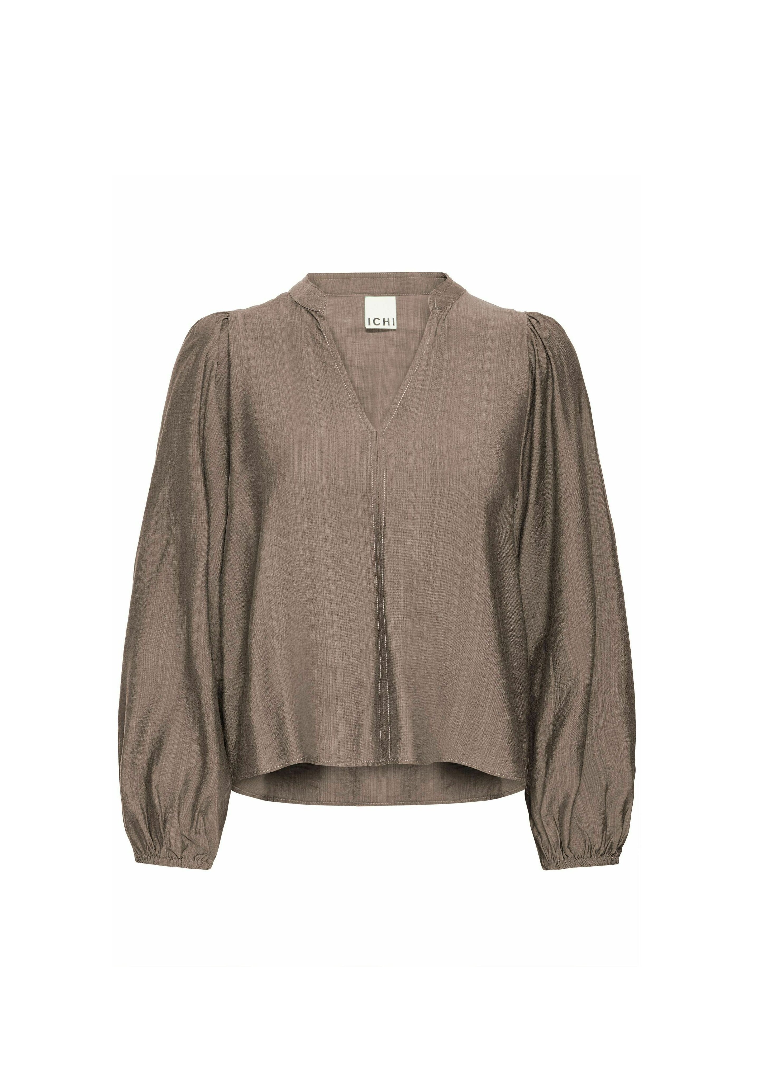 売れ筋商品|||イチ シャツ レディース トップス IXWILMA - Blouse - caribou Kwoki Women's Short Sleeved Floral Leopard Print V Neck