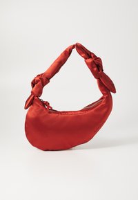KNOTTED SATCHEL - Handväska - red ochre