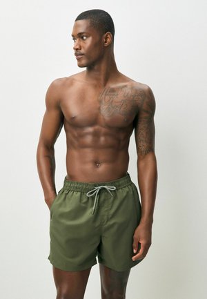 REGULAR FIT - ESSENTIAL - Ujumisšortsid - khaki green