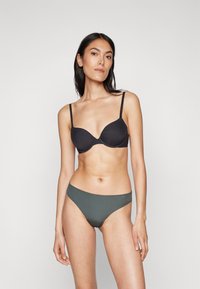 Björn Borg PERFORMANCE THONG 3 PACK - String - brown/grey/pink