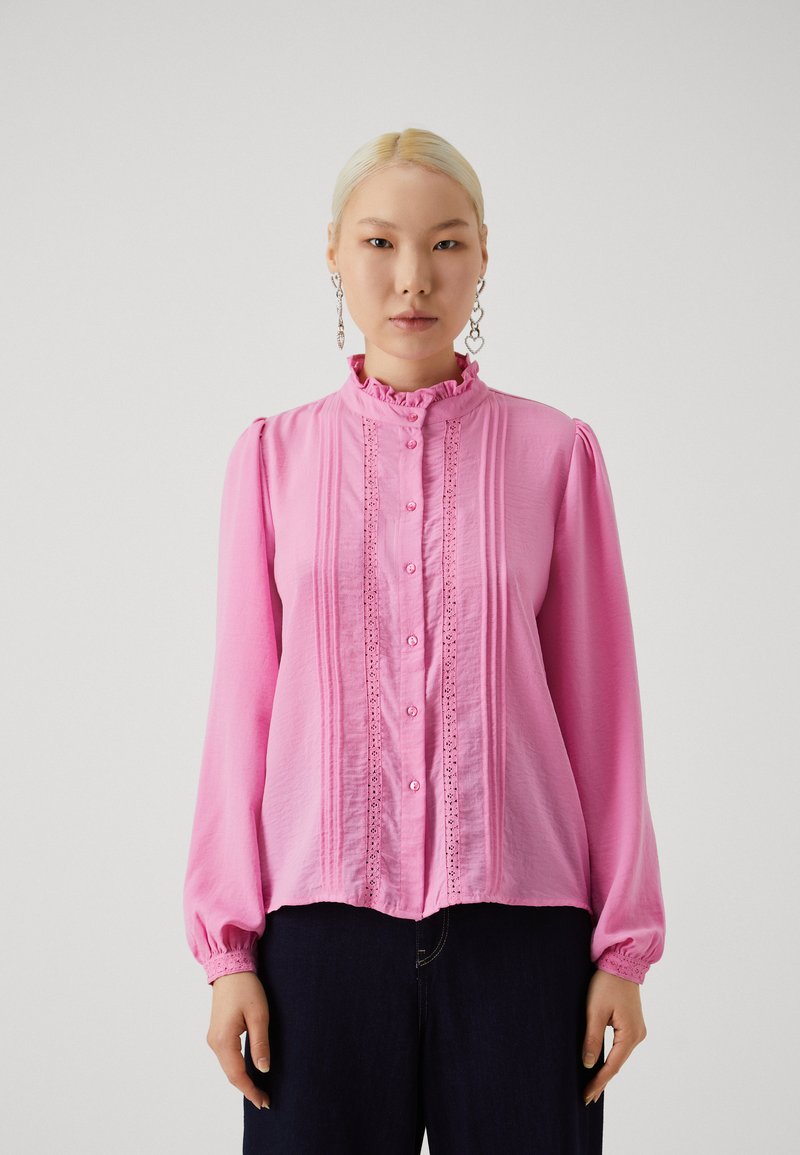 JDY - JDYELLIS SHIRT  - Skjortebluser - fuchsia pink, Forstør