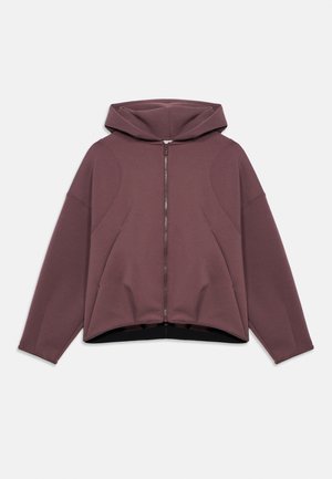 G NK MAVN TF KNIT FZ HOODIE UNISEX - Vetoketjullinen college - tattoo/black