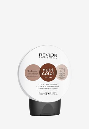 NUTRI COLOR™ FILTERS 3 IN 1 CREAM COLOR CARE AND SHINE SEMI PERMANENT - Hair colour - 524 coppery pearl brown