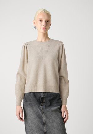 ANNIE LIFE O NECK RAGLAN - Pullover - chateau gray