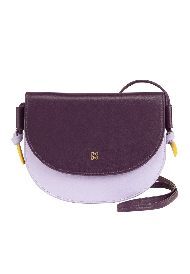 DUDU KOMPAKTES  - Borsa a tracolla - deep purple