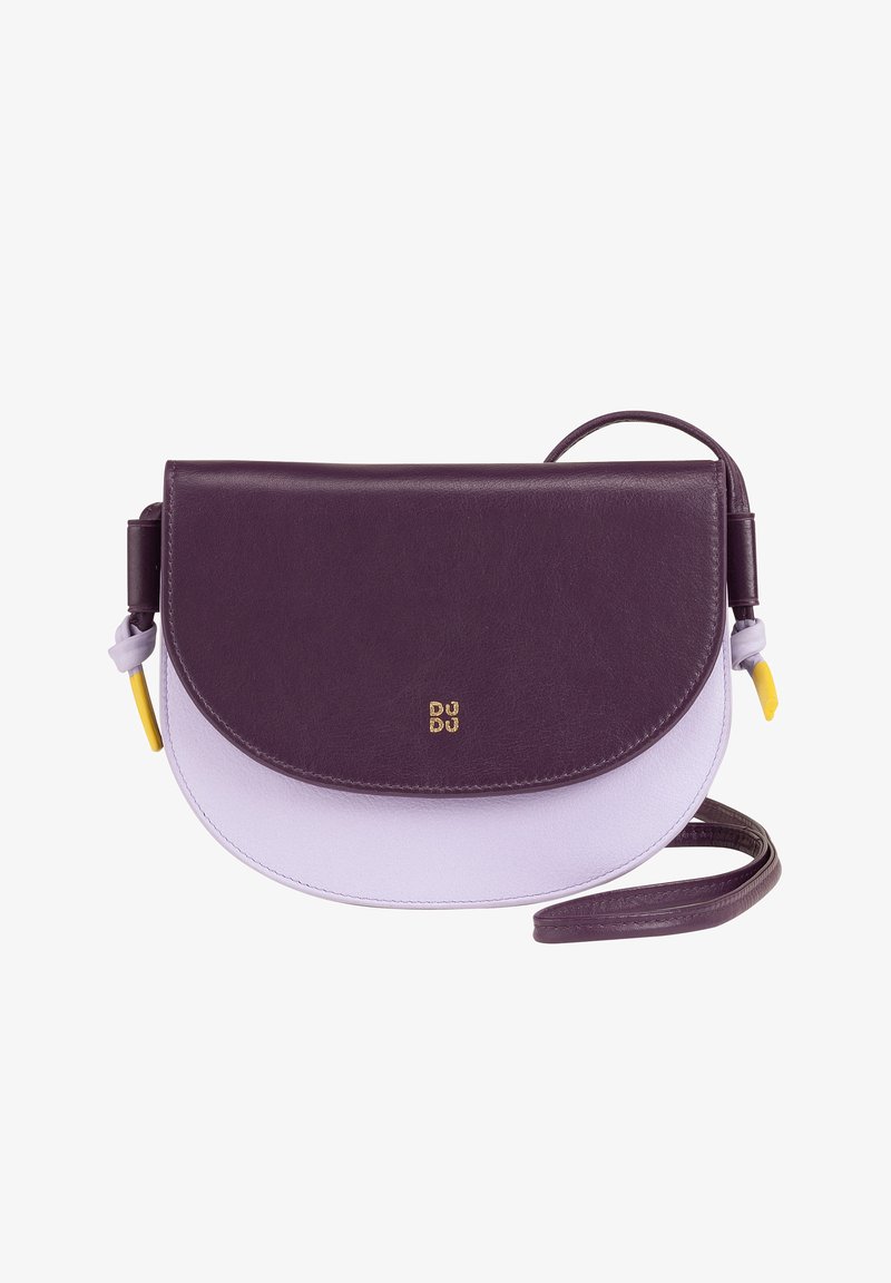 DUDU KOMPAKTES - Borsa a tracolla - deep purple